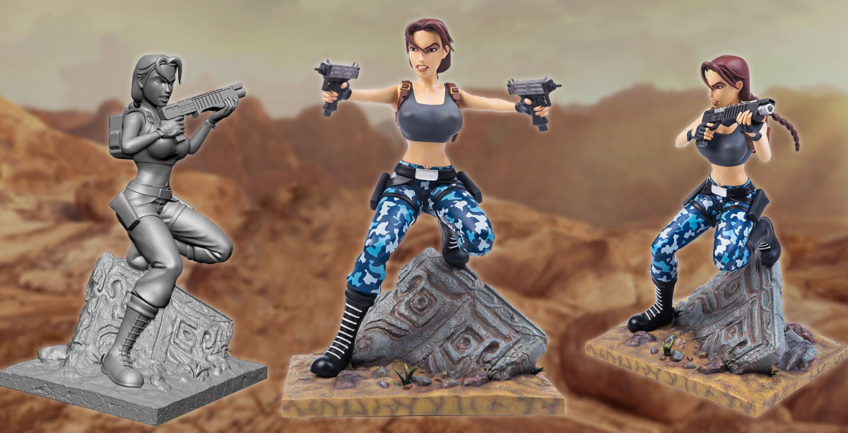 Tomb Raider III: Adventures of Lara Croft - Gaming Heads Statue
