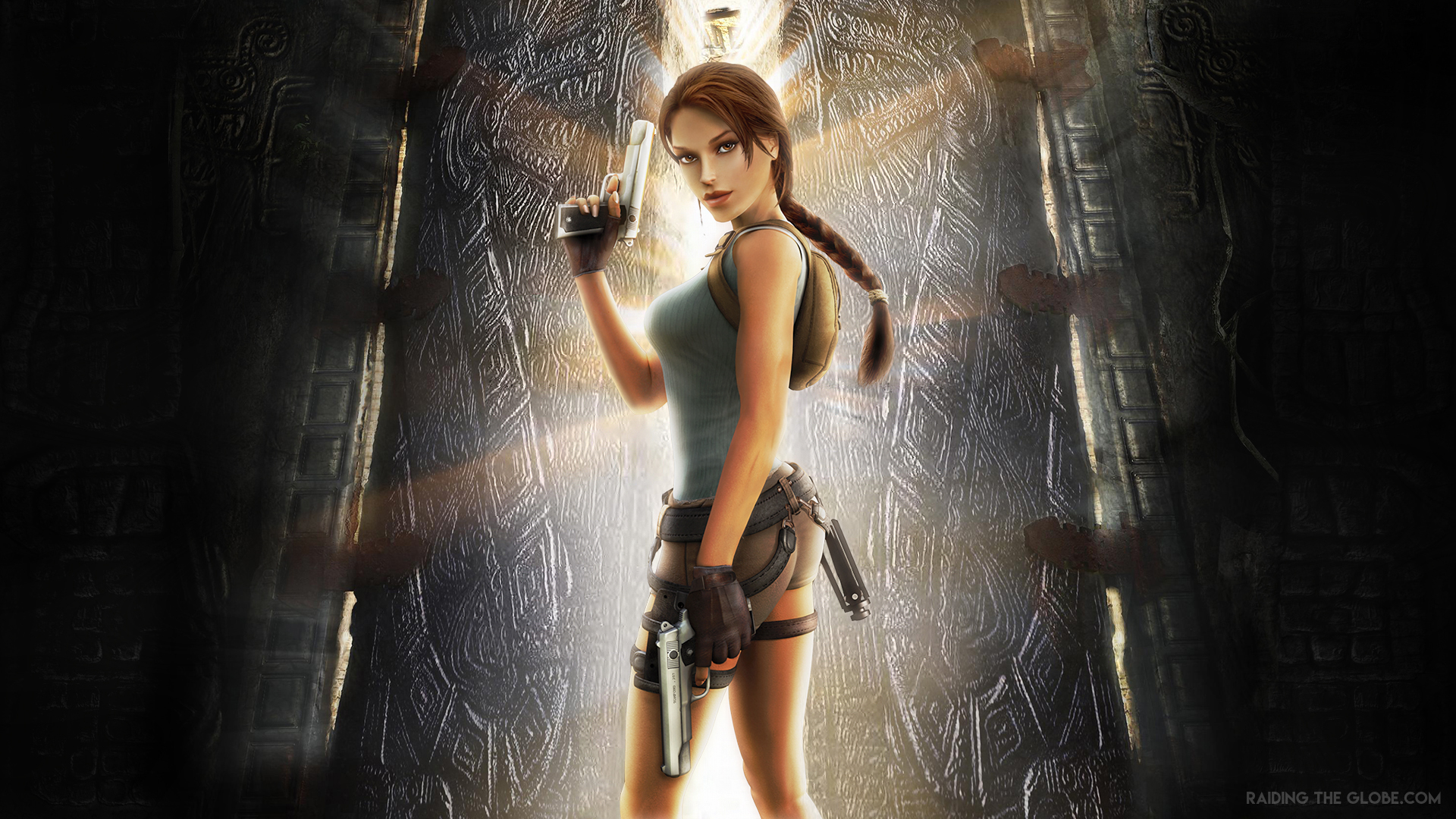 Tomb Raider: Anniversary Wallpapers - Raiding The Globe