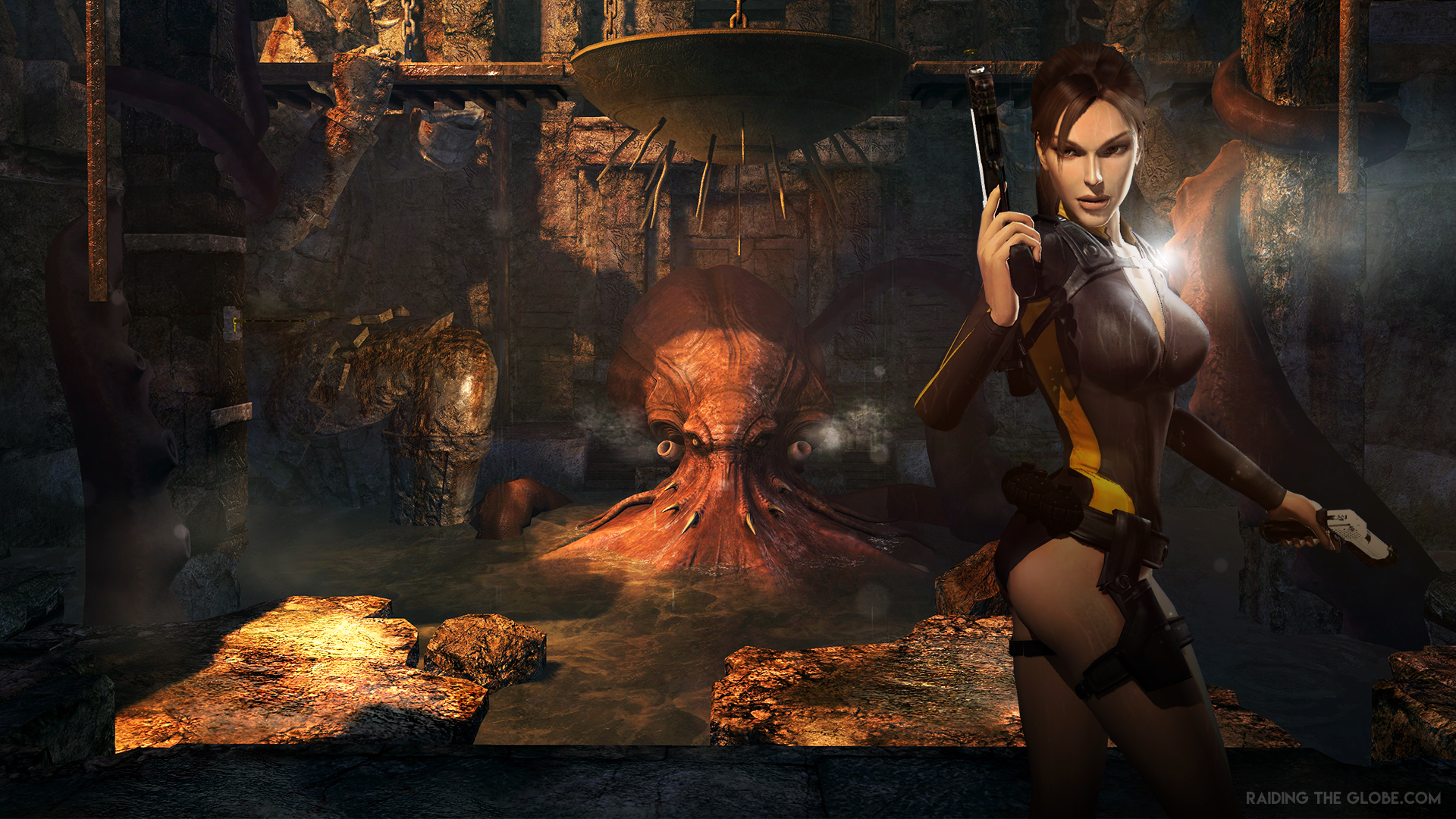 Tomb Raider: Underworld Wallpapers - Raiding The Globe