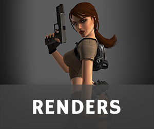 Tomb Raider: Legend Renders