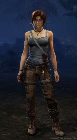 dead by daylight tomb raider collection lara croft