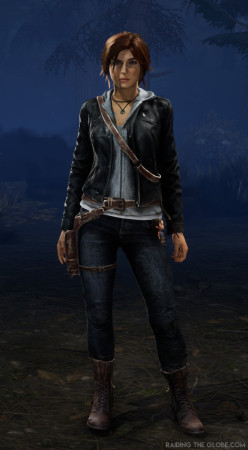dead by daylight tomb raider collection autumn adventurer