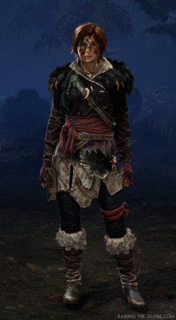 dead by daylight tomb raider collection rugged survivalist