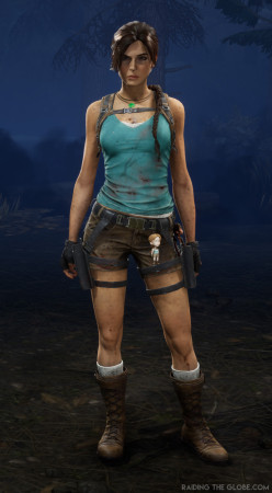 dead by daylight tomb raider collection iconic lara