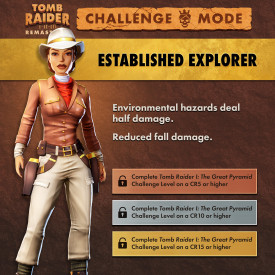 tomb raider 1 remastered challenge mode outfit02 established explorer