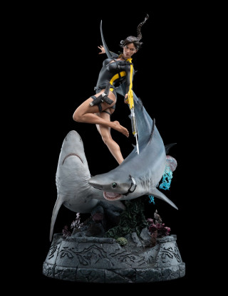 weta lara croft quest for avalon statue