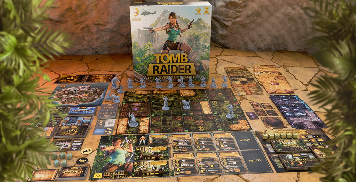 Tomb Raider: The Crypt of Chronos Board Game Launches on Kickstarter