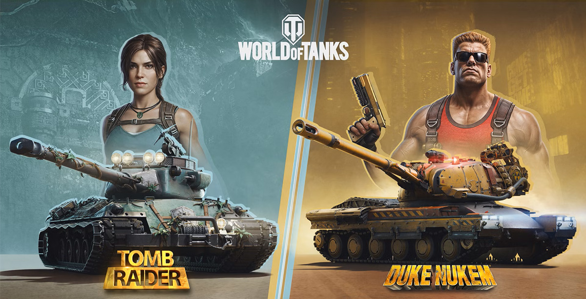 World of Tanks x Lara Croft & Duke Nukem: Heroes’ Paths Collab Now Live!