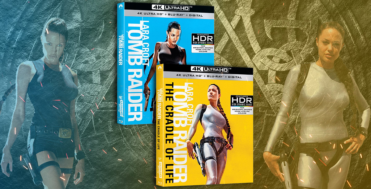 Coleção Lara Croft Tomb Raider Blu Ray 2 filmes