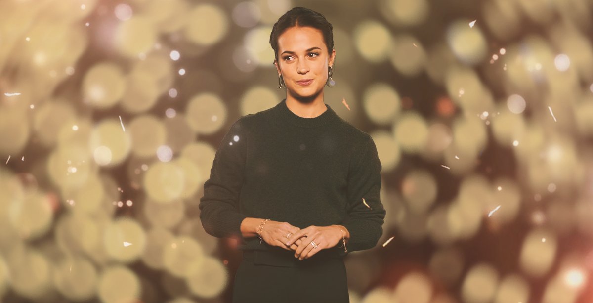 A Special Video Message From Alicia Vikander