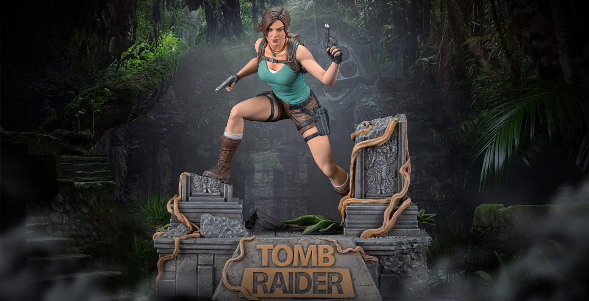 Tomb Raider: Lara Croft Dark Horse Direct Statue