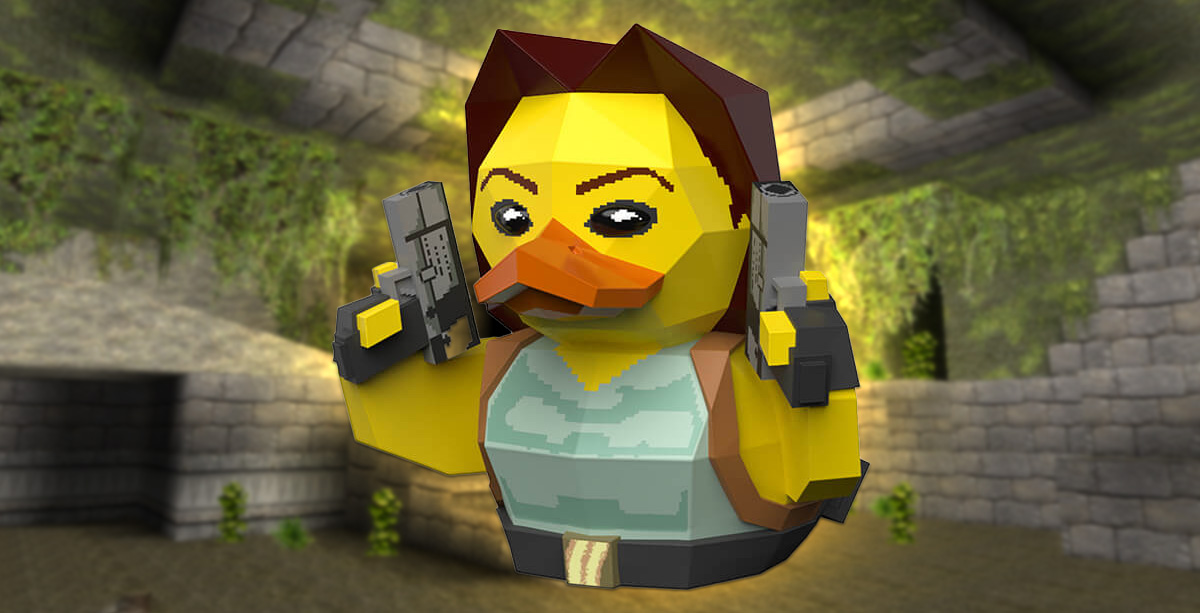 Classic Lara Croft TUBBZ Rubber Duck Now Available for Pre-Order
