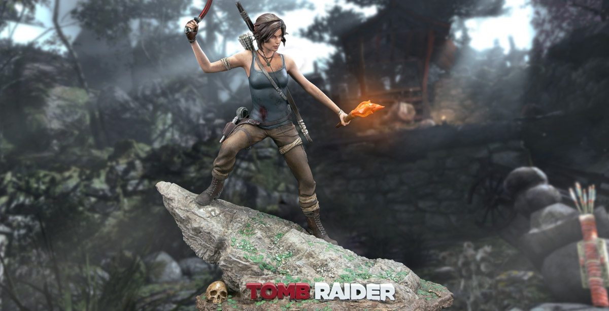 Tomb Raider (2013) Dark Horse Direct Statue