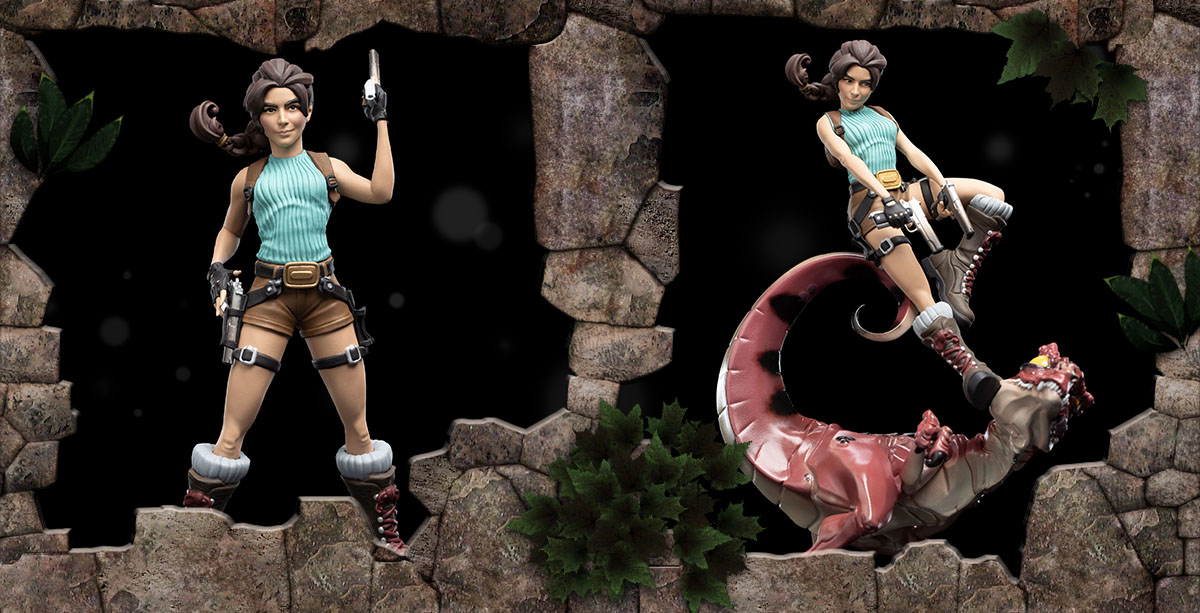 Weta Workshop's Mini Tomb Raider: Anniversary Figures