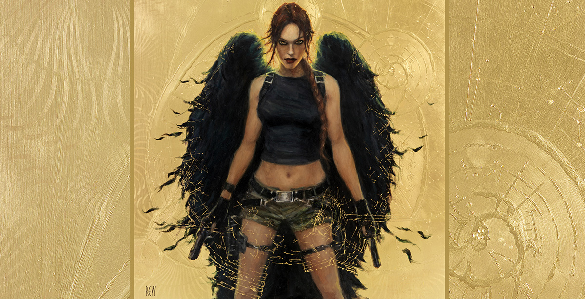 Tomb Raider VI Box Art Reimagination by Stephanie Rew