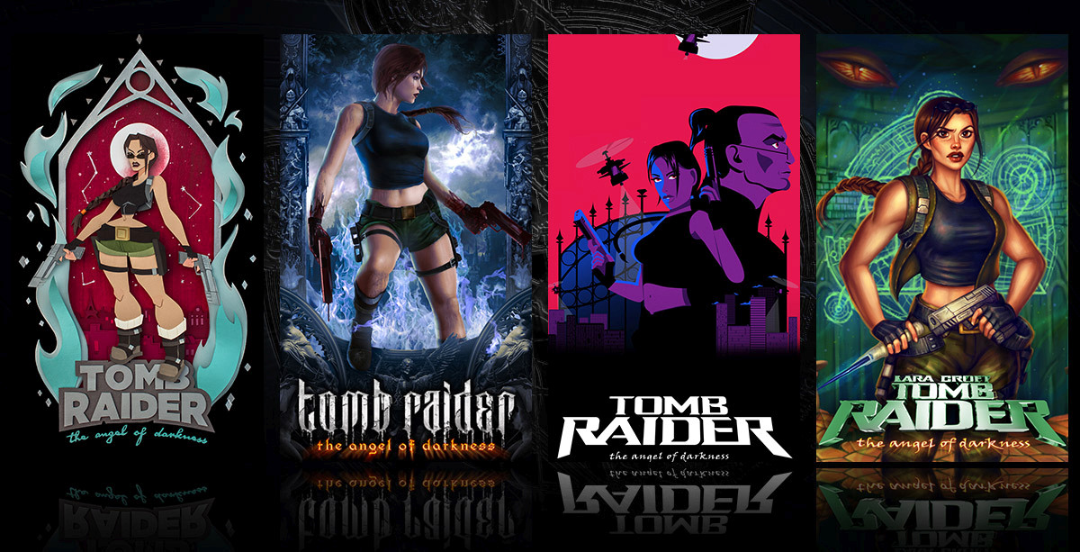 Tomb Raider: The Angel of Darkness Fan Box Art Redesigns