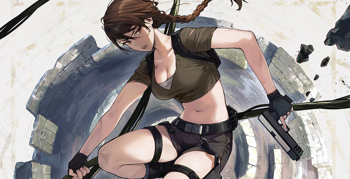 Tomb Raider: Legend Box Art Reimagination by Nagu