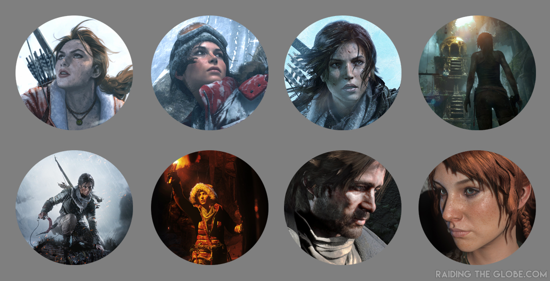 Rise of the Tomb Raider gamerpic collection (Xbox One)