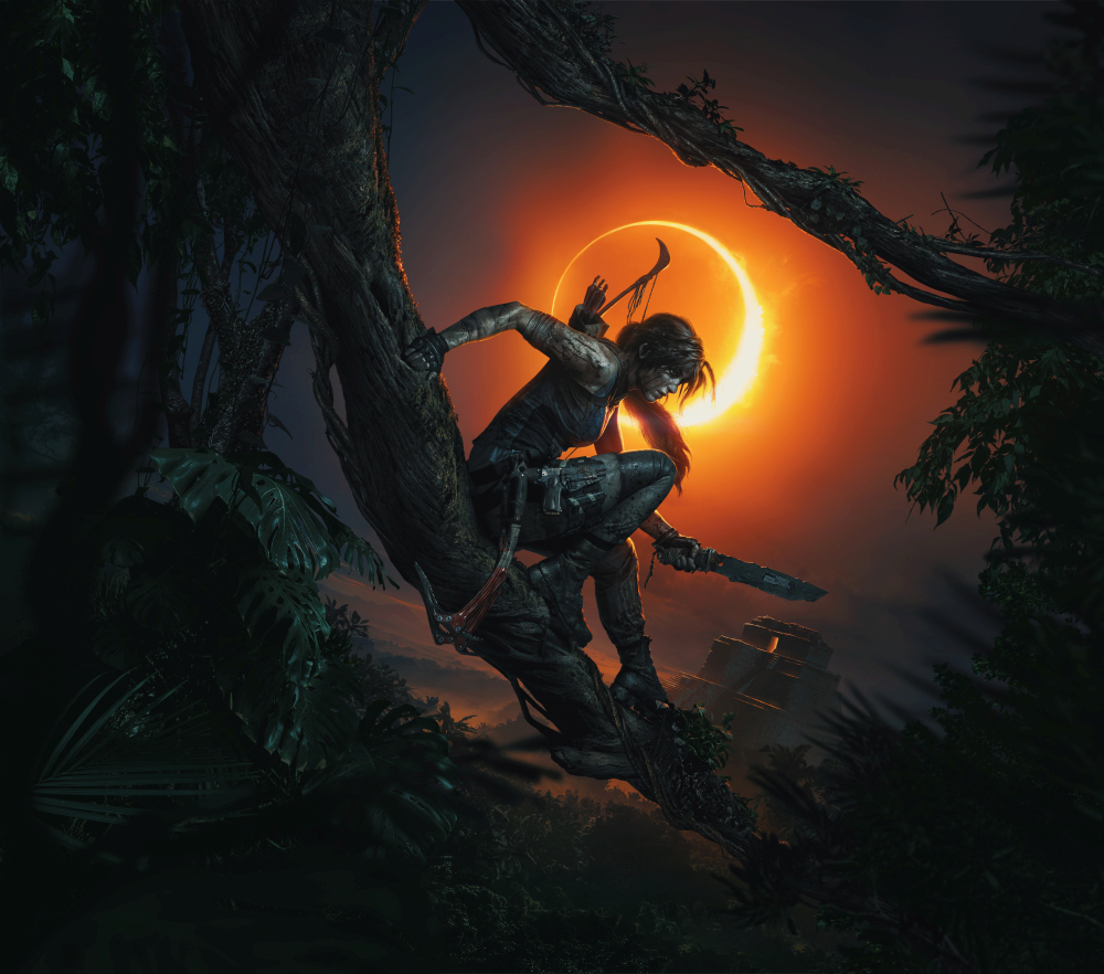 Shadow of the Tomb Raider - Lara Moment key art