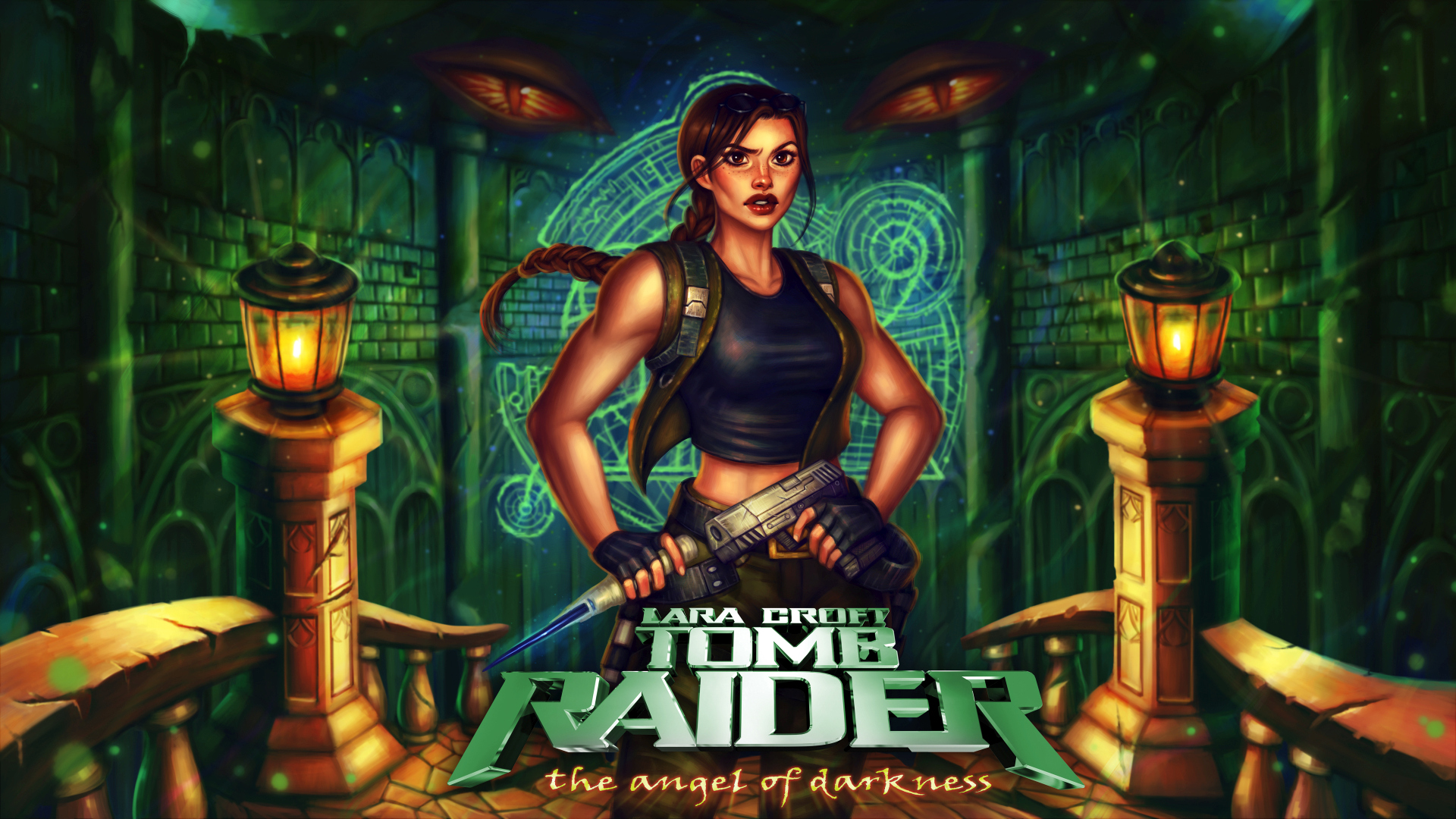 Reimagined Tomb Raider: The Angel of Darkness box art by Anastasia Ershova
