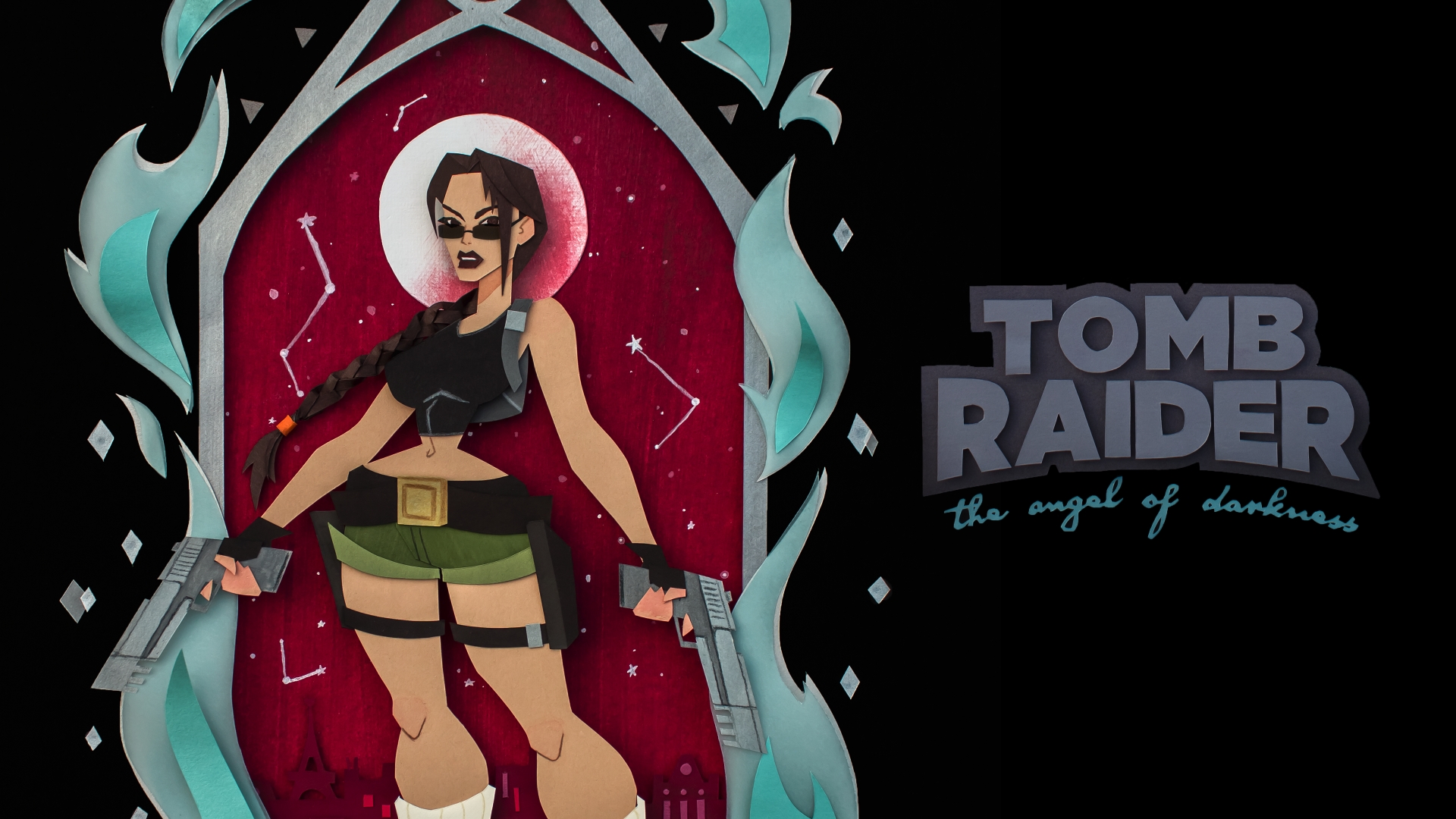 Reimagined Tomb Raider: The Angel of Darkness box art by Caleb Groves