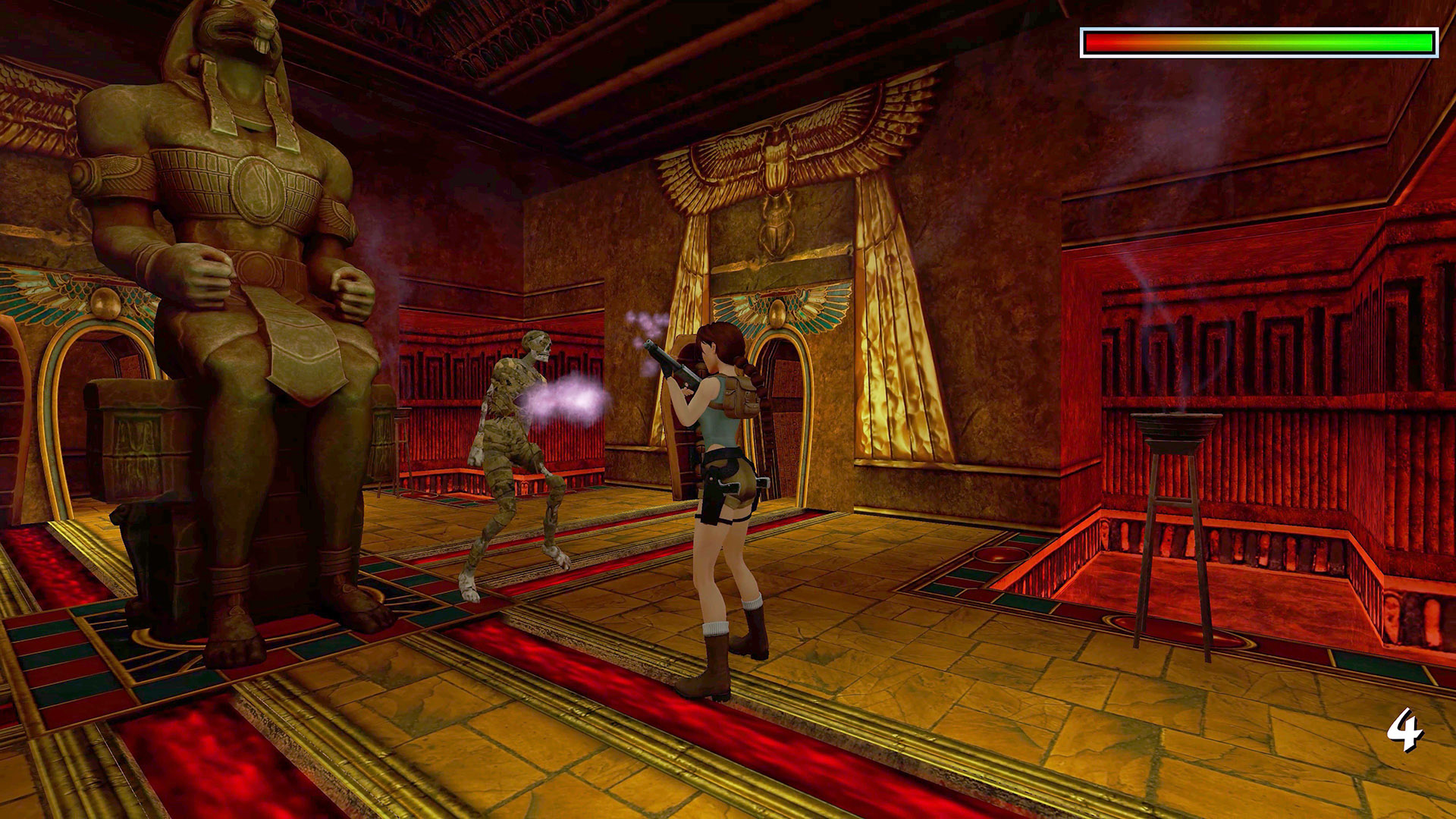 Tomb Raider IV-VI Remastered - Ammo Counter