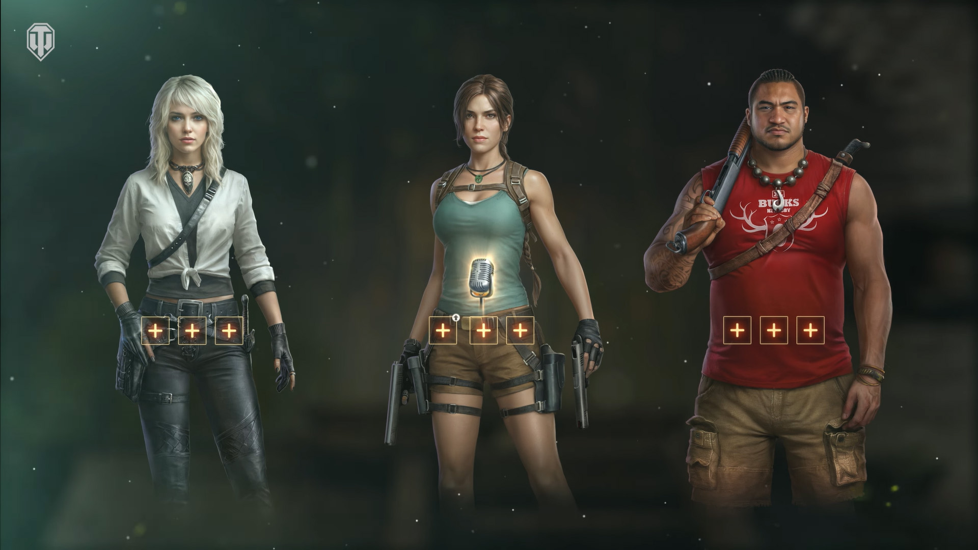 World of Tanks - Tomb Raider Crew